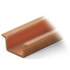Copperrail 35x15mm 2.3mm 2long unslotted accordtoEN 60715 copperRED