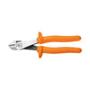 Pliers, Insulated, Diag Cut, 8" L