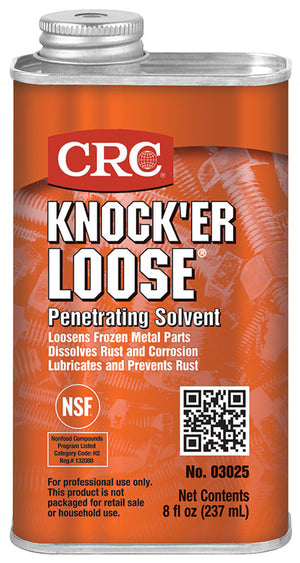 Knock'er Loose Penetrating Solvent 8 Oz