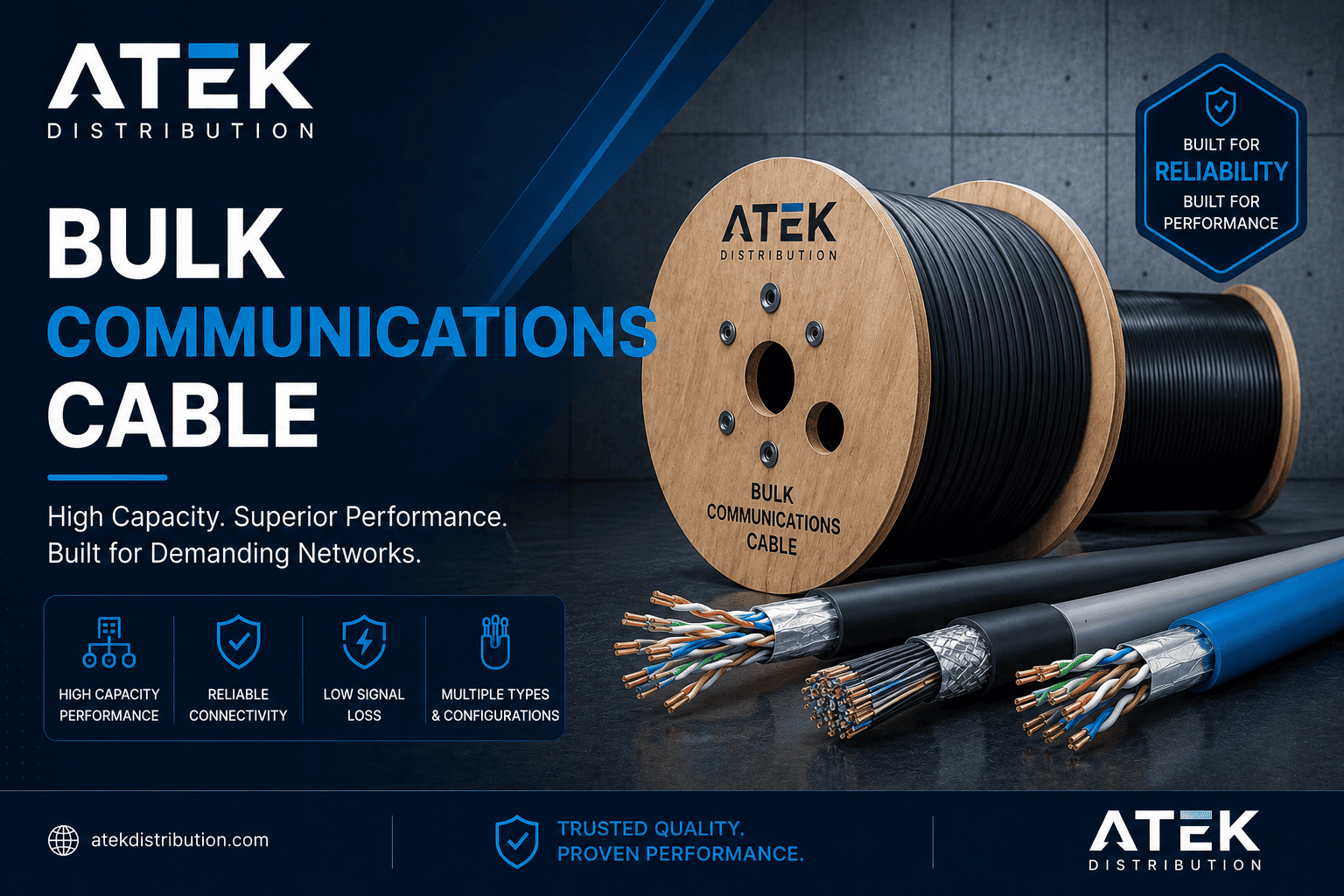 Bulk Communications Cable