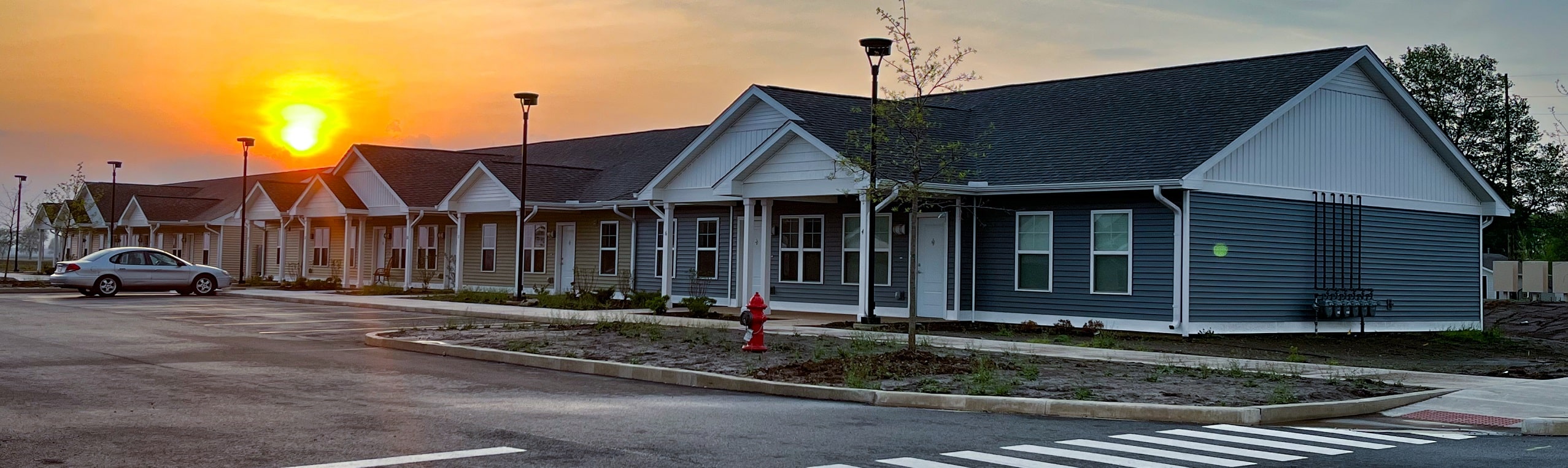 New-construction senior living facility electrical installation in Illinois