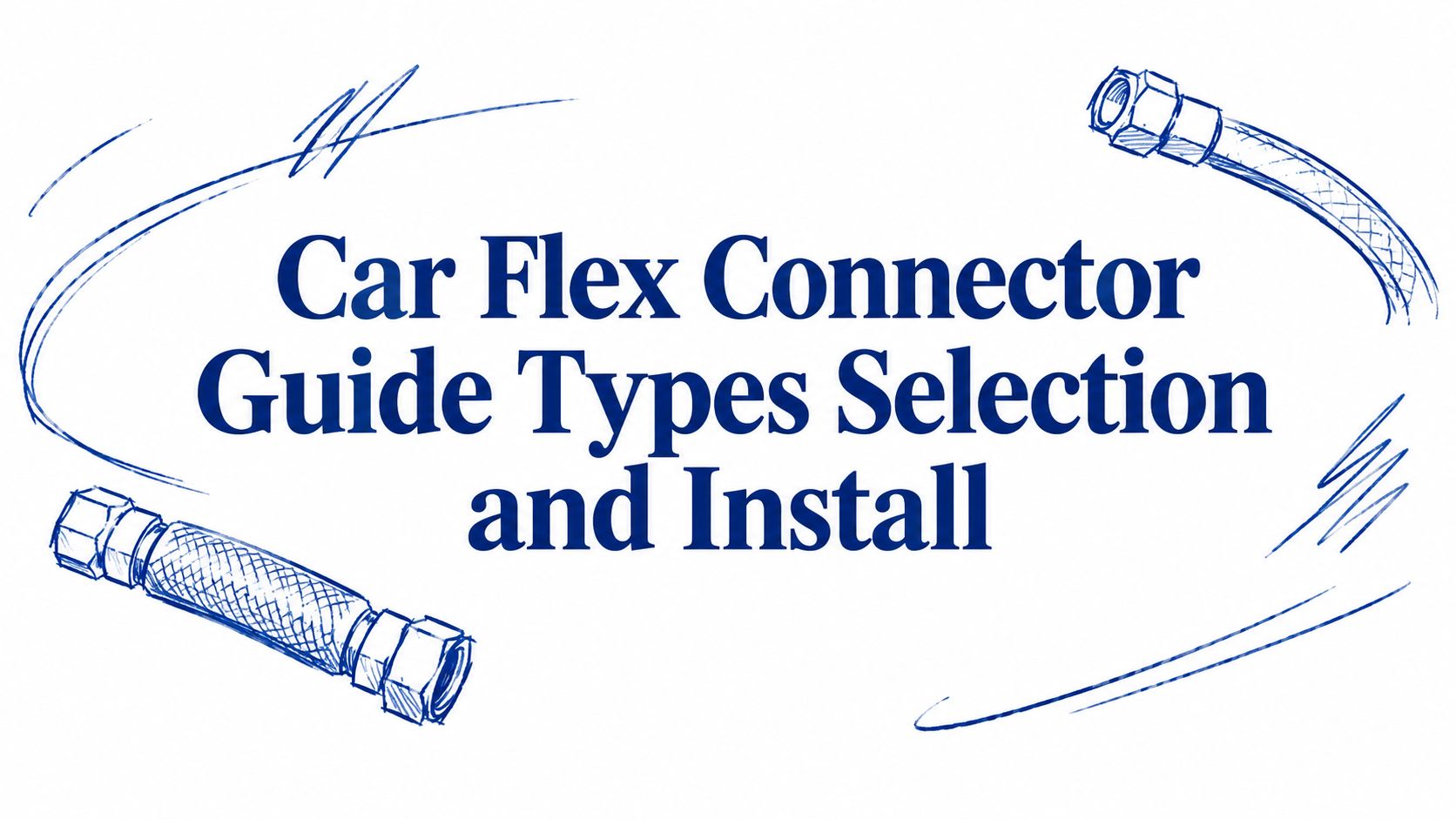 Car Flex Connector Guide Types Selection and Install